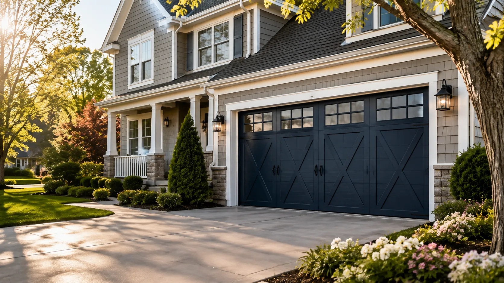 Garage Door Work in Buffalo Grove, Straight Up